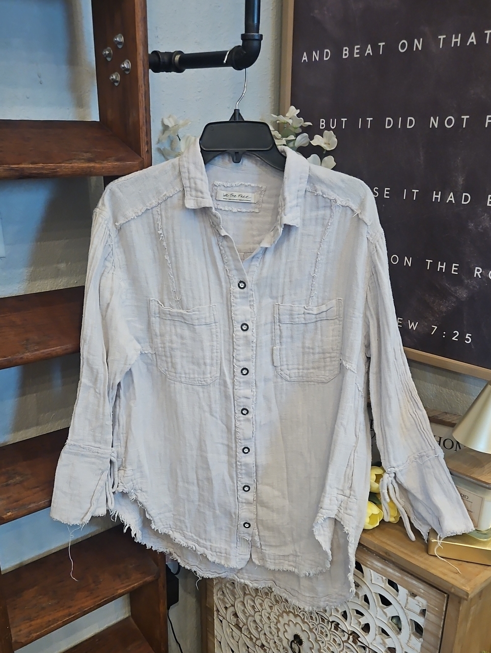 Light Women’s Button-Up Free People Top